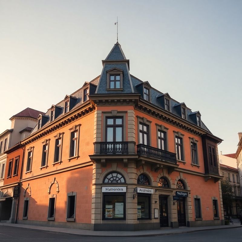 Fațada clădirii Atelier Pop pe Strada Mitropoliei din Sibiu